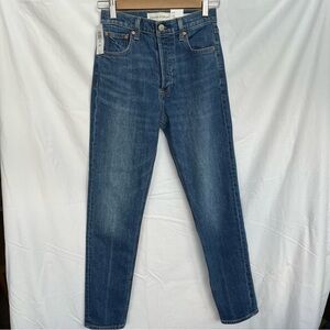 Yoko Denim Forum, size 25, my blue l’amor new with tags Aritzia